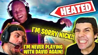 THINGS GET HEATED W/ NICKMERCS AND DAVID DOBRIK ON WARZONE!
