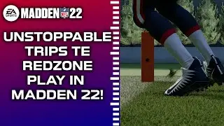 REDZONE MONEY PLAY! SCORE EVERY TIME! Trips TE - Madden 22 Tips