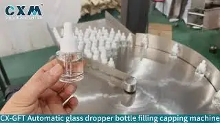 Automatic Dropper Bottle Filling Machine | E-liquid / Essential Oil Filler 30-40 BPM