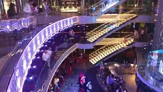 MSC Seaside Atrium Entertainment