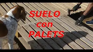 Suelo con palets DECK