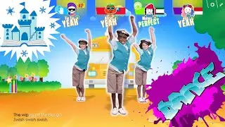 Танцы в школе эльзы колеса автобуса Dancing at Elsa's school The Wheels On The Bus