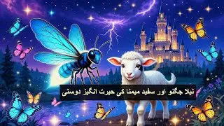 The Magical Blue Firefly & Brave Little Lamb Full Story in Urdu/Hindi ✨