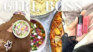 Cozy Potato Veggies Couscous, Fresh Shepherd&rsquo;s Salad & Relaxing Self-Care Day | Morning Walk & Chat