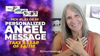 Angel Message 😇 Take A Leap of Faith! (Personalized Angel Card Reading)