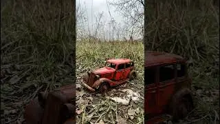 Rusty Toy Car Gets a Miracle Makeover  #usa #usacars #oldtoys