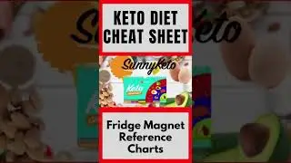 keto cheat sheet for beginners | keto cheat sheet magnets #Shorts