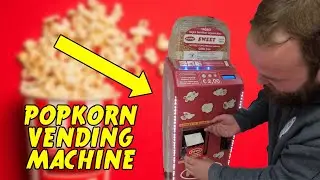 ✅ NEUER AUTOMAT DER POPKORN MACHT IM ONKEL KRAMER MARKT AUTOMATEN VLOG