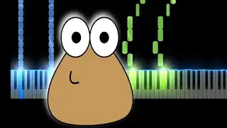 Pou Food Swap Theme (Piano Tutorial)