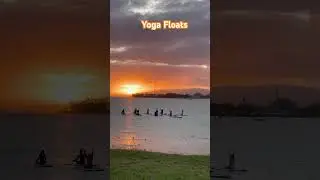 Things to do in Hawaii, Yoga Floats #yoga #hawaii #thingstodo
