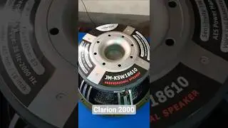 Clarion 18 inch 2000watt speaker