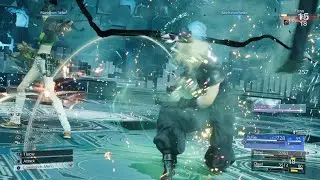 FINAL FANTASY VII REBIRTH VR Combat Simulator Rude and Elena Gets Clapped By Cloud's Group