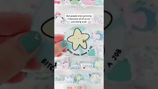 A happy accident that became my best seller #stickers #relatable #goodjob #goodenough