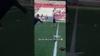 tyler loop 75 yard fg 😳