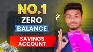 No.1 Zero Balance Bank Account in India !! Slice Bank Zero Balance Account !! Get Daily UPI CASHBACK
