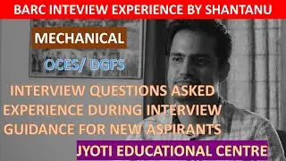 BARC interview experience | Mechanical