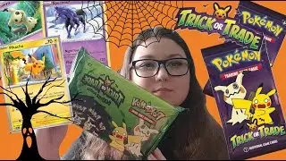 Pokemon / Otwieram Karty Pokemon Trick Or Trade 2023 !!!🤩🎃🐈&zwj;⬛🍬