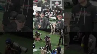 This reaction by Brandon Dorlus after Tyler Allgeier's touchdown 😆  #nfl  #falcons  #football