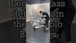 Leg Pin Pass Like The Ruotolo Brothers