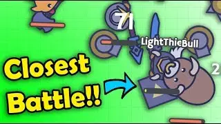 Versing an insane pro HACKER & Trolling Enemy Clan Members Moomoo.io (Cinematic)