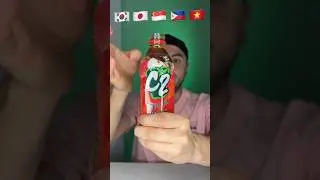 DRINKING ICE TEA FROM VARIOUS COUNTRIES #asmr #mukbang #drinks