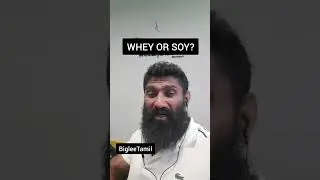Whey protein or soy protein? #supplements #vegan #shorts