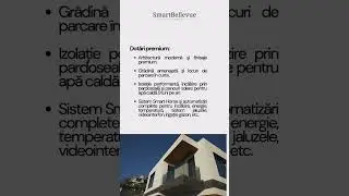 Smart Bellevue Villas - Tehnologie Smart Home cu dotări de ultimă generație #smarthome