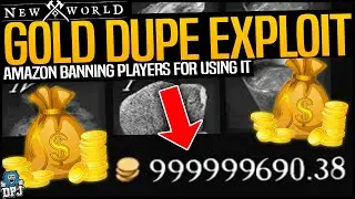 NEW WORLD: GOLD DUPE EXPLOIT - Amazon Banning Players Who used This Bug - Crazy Infinite Gold Glitch