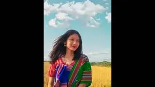 Rabha traditional dress and rabha beutiful girl (Nasini Dorai)
