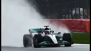 Mercedes W13 2022 F1 Car On Track | First Run of Mercedes W13
