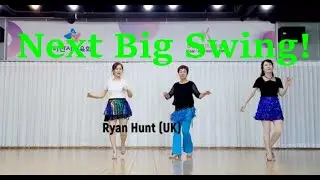 Next Big Swing! Linedance demo Intermediate @ARDONG linedance #아라동 #ARADONG