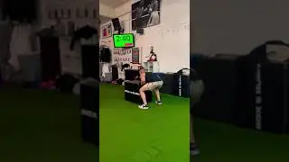 Boxing class drills explosive power box push burpee exercise fitness