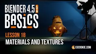 Materials and Textures in Blender - BLENDER 4.5 BASICS (part 18)