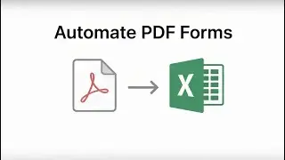 How to Auto-Fill PDF Forms Using Excel and VBA &ndash; Step-by-Step Integration Guide