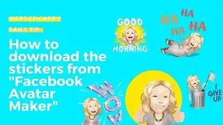How to download the stickers from 