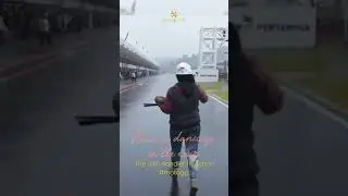 the rain handler in action #motogp #mandalika #indonesia