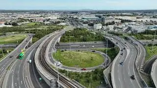 @BCL.COSMIN @DJI DUBLIN M50 INTERCHANGE RED COW IRELAND Red Cow  DJI MAVIC 3 CLASS