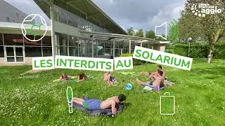 Dans toutes les piscines de l'agglo : les interdits dans les solariums