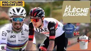 PRO CYCLING MANAGER 2020 - LA FL&Egrave;CHE WALLONNE EN VERSUS - JULIAN ALAPHILIPPE V MARC HIRSCHI [PC/FR]