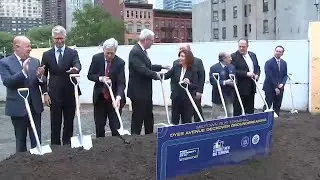 The governors of New York and New Jersey join the Port Authority to break ground on $10B renovation