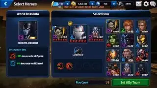 Marvel Future Fight, Proxima: War Machine, Corvus Glaive, Black Bolt