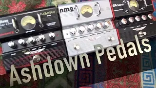 Ashdown Bass Pedals - Lomenzo Hyperdrive, NM2 & Drive Plus