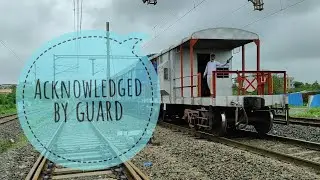 Acknowledgement by guard| BCNHL WAGONS| CONCOR WAGONS.