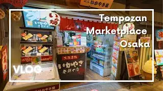 Osaka Tempozan Marketplace, Japanese local travel vlog day in my life in Japan new year 2026