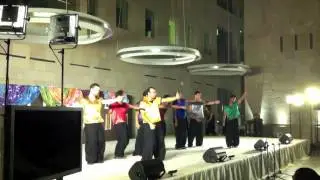 Bollywood Mashup Dance Performance Georgetown University Qatar | Open Mic Night 2012