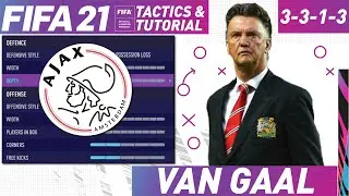 HOW TO RECREATE VAN GAAL'S AJAX 1995 IN FIFA 21 | CUSTOM TACTICS (3313)