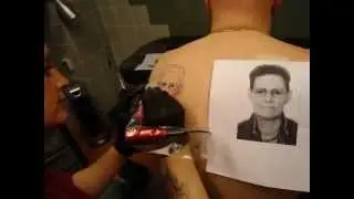 Portret tattoo by Liza @ Dutch Tattoo Shop Voorschoten