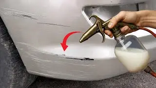 Простой способ удалить царапины с автомобиля всего за 5 минут! Машина будет как новая!