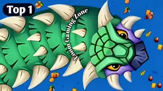 Worms Zone io Best snake Gameplay | Saamp wala game | Snake Game | snake io | Rắn Săn Mồi game #022
