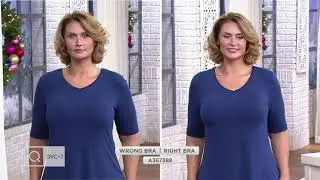 Breezies Lace Essentials Side Smoothing Bra on QVC